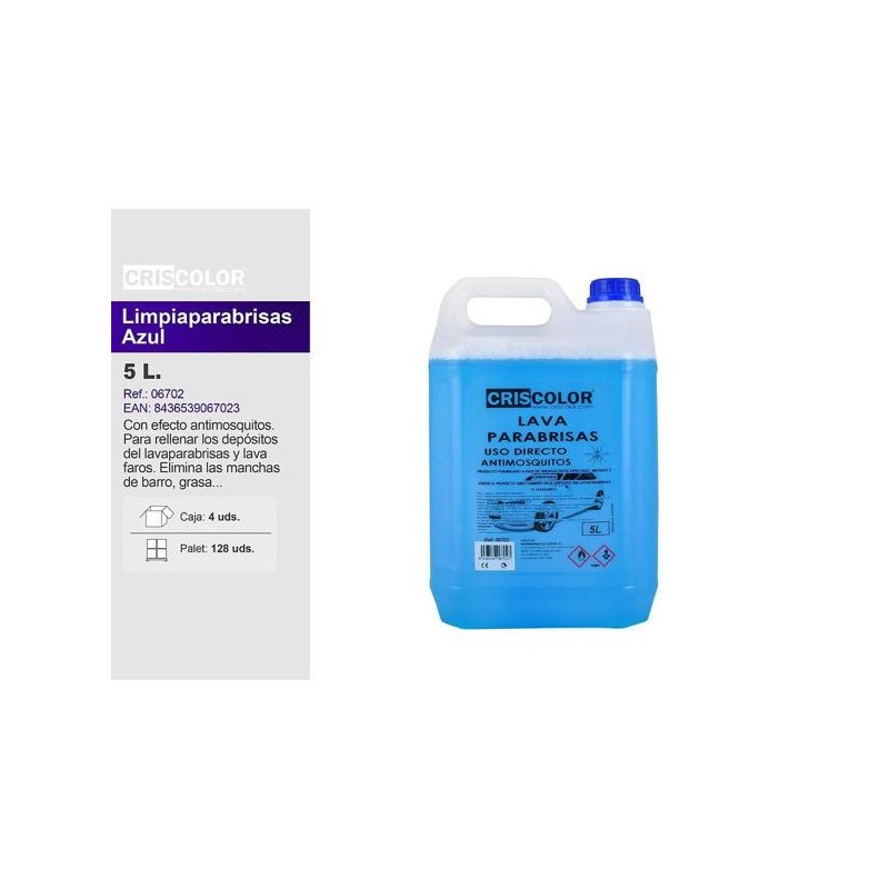 CRISCOLOR 汽车玻璃水 LIMPIAPARABRISAS 5L