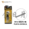 球型内六角 SET LLAVE ALLEN 9PCS