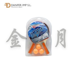 乒乓球拍 SET PALAS PING PONG 8MM