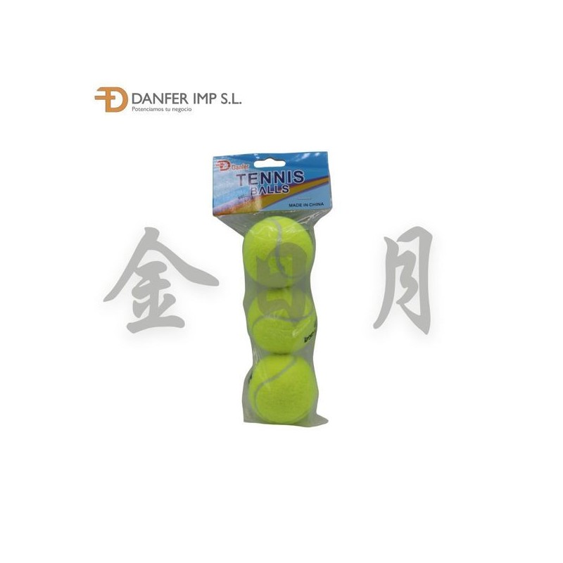 网球 PELOTAS TENIS 3PCS