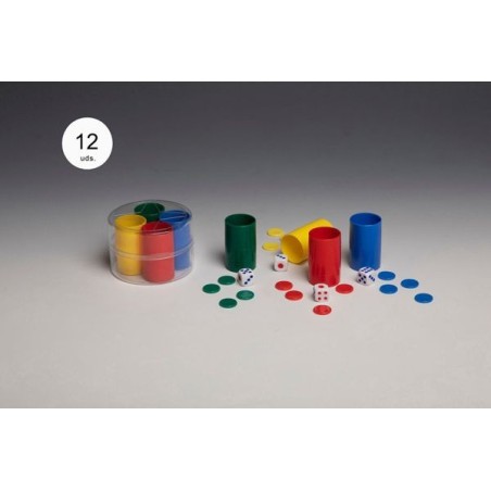 JIMASA飞行棋四个装棋子 FICHAS 4 JUGADORES CAJA