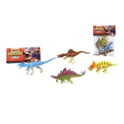 AMATOYS四个装玩具恐龙 DINOSAURIOS 20X15CM 4PCS