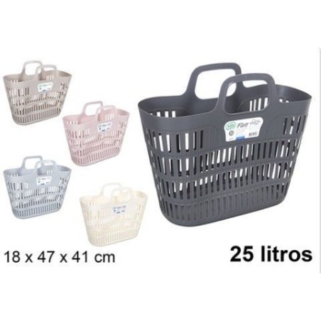 CM 塑料购物袋 BOLSO COMPRA PLASTICO ASAS 25L