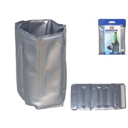 GERIMPORT红酒冰袋 ENFRIADOR BOTELLA 39X19XM PLATA