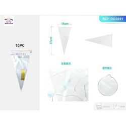 ALEK 三角糖果袋 BOLSA REGALO CELOFAN 10PCS