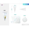 ALEK 三角糖果袋 BOLSA REGALO CELOFAN 10PCS