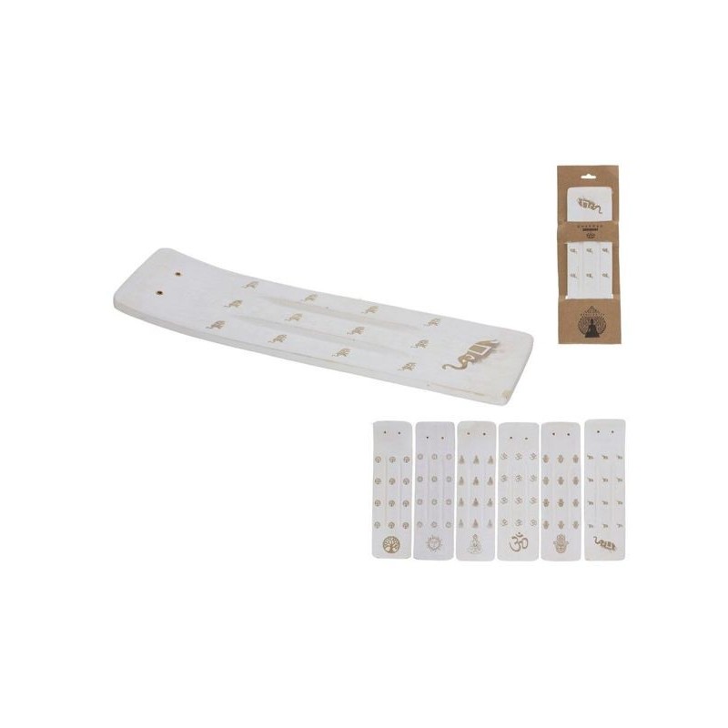 GERIMPORT 香托 PORTAINCIENSO EESHA 25.4X7.3CM 6 DISENO