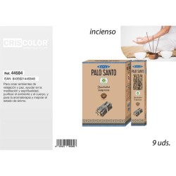 CRISCOLOR自然香薰 INCIENSO SATYA SMUDGE INCENSE PALO SANTO 9UDS.