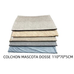 仿鹿皮绒海绵垫110*70*5cm COLCHON MASCOTA DOSSE 110*70*5CM