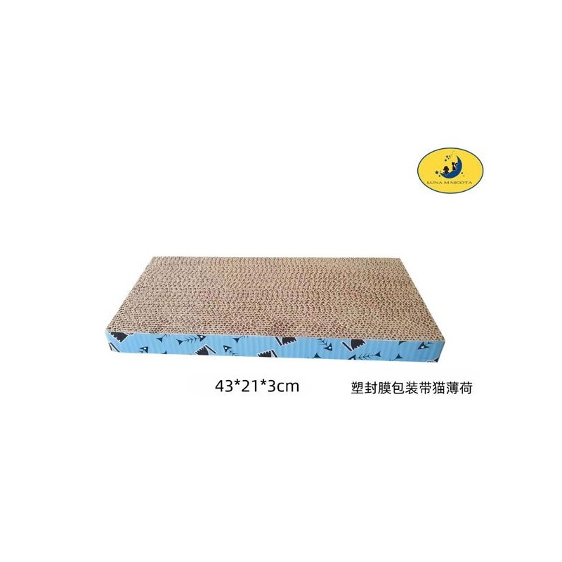 直板猫抓板43*21*3cm Rascador de cartón para gatos