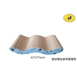 M型猫抓板43*21*6.5cm Rascador de cartón para gatos