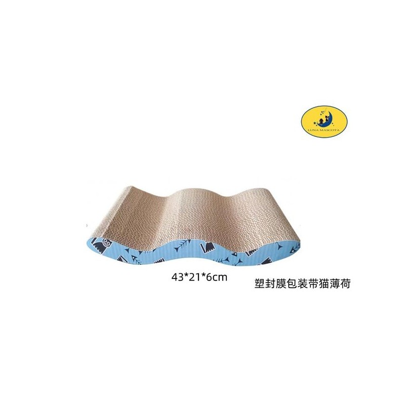 M型猫抓板43*21*6.5cm Rascador de cartón para gatos