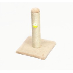 方板猫抓柱25*25*35cm 米色 Rascador Para Gatos 25*25*35Cm