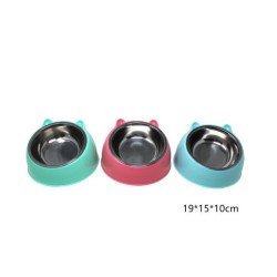 猫耳护颈单碗 Comedero Para Perros Y Gatos
