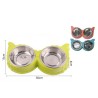 带不锈钢碗 Comedero acero inoxidable antideslizante Para Mascotas