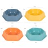 六边单碗大号23*6cm Cuenco De Plástico Para Mascotas