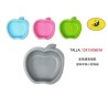 狗碗-大号苹果20.5*20.5*6cm Comedero Mascota Plastico