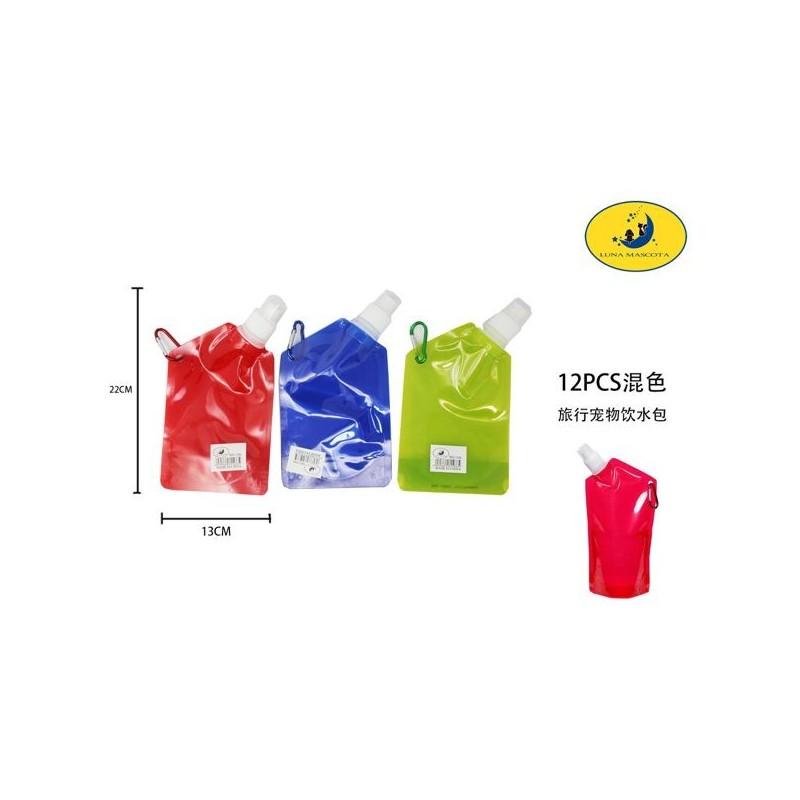 宠物便携水袋500ml Bebedero 500Ml