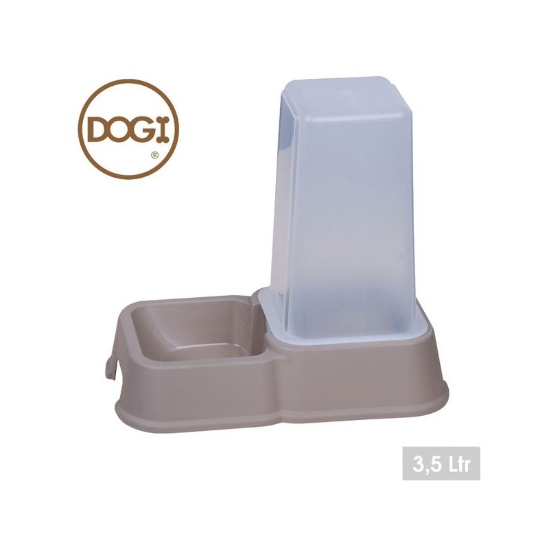 喂水喂食器3.5L（灰色） Dogi-Distribuidor De Croquetas 3.5L Gris
