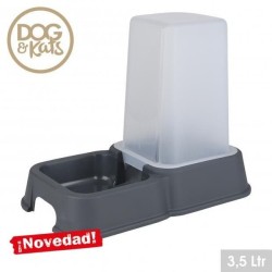 自动饮水器 喂食器大号 3.5L DISPENSADOR DE CROQUETAS 3.5L
