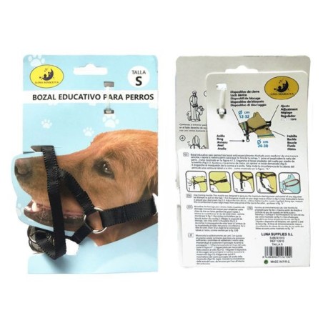 织带口罩(尺寸S) Bozal Educativo Para Perros