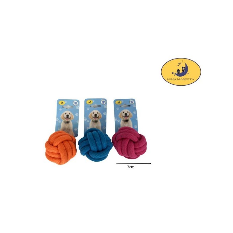 单色光头球7cm Juquete Perros