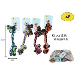 小号双结25cm/60g Juquete Perros