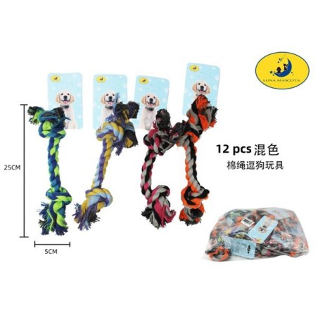 小号双结25cm/60g Juquete Perros