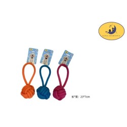 单色单耳球20cm/90g Juquete Perros
