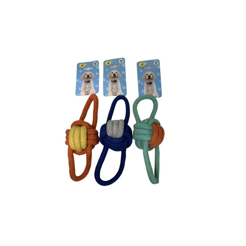 撞色中号双耳球双色22cm Juquete Perros