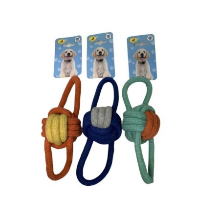 撞色中号双耳球双色22cm Juquete Perros