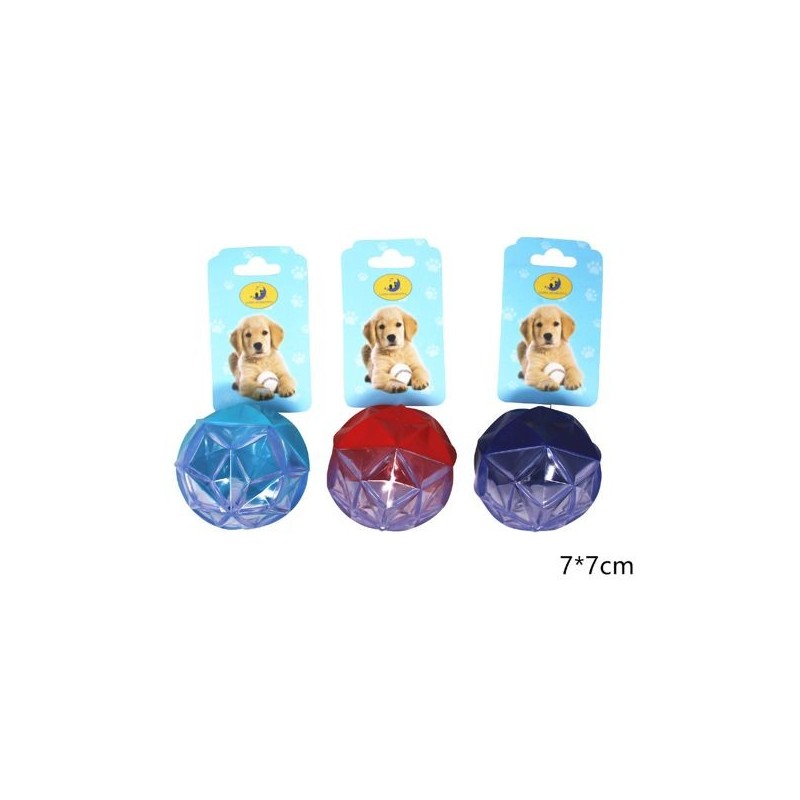 双面拼色球LED Juguetes Para Perros