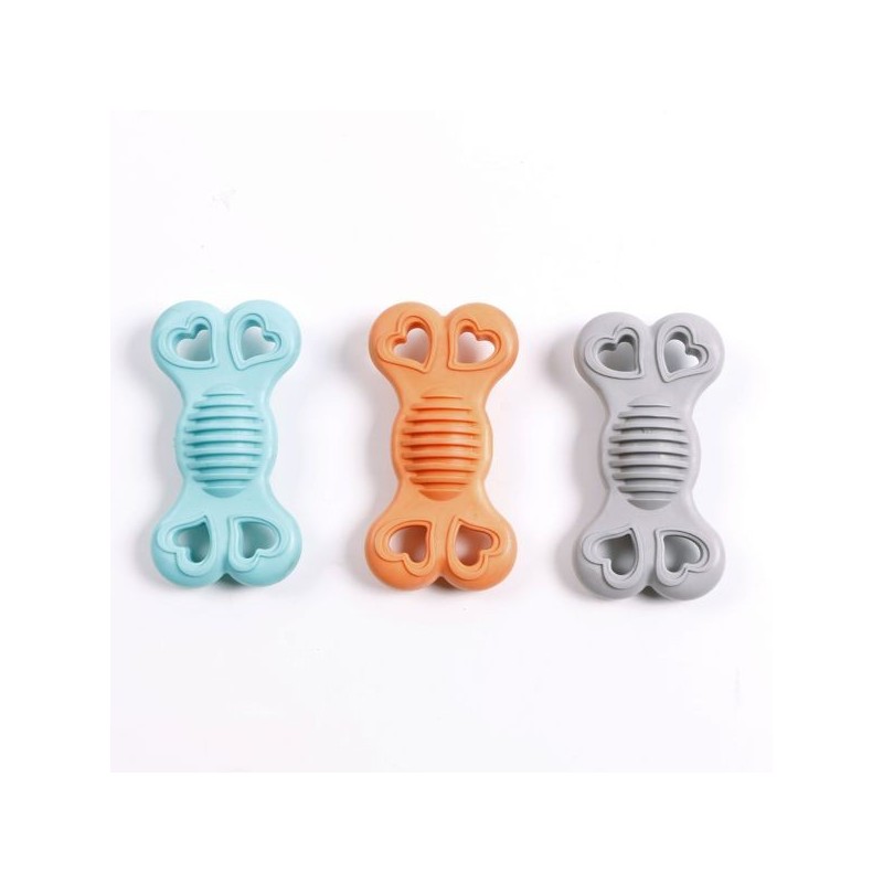 爱心骨头5*9.5cm Juguetes Para Perros