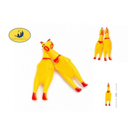 惨叫鸡小号16cm Juguetes Para Perros