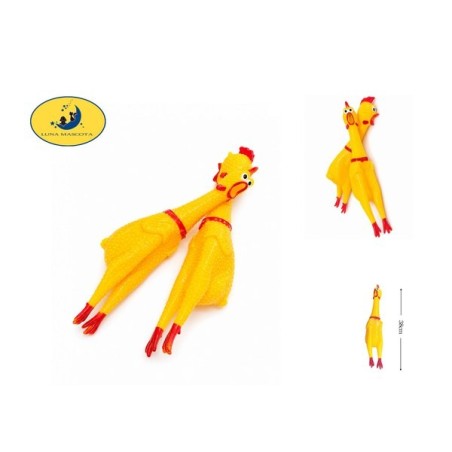 惨叫鸡大号39cm Juguetes Para Perros