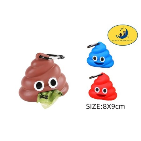 便便拾便器 Dispensador de bolsas para perros de silicona