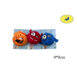 弹力搞怪毛绒球加闪光器 JUGUETE PARA PERROS