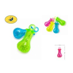 指环磨牙棒12*6.5cm（led闪光） Juquete Perros
