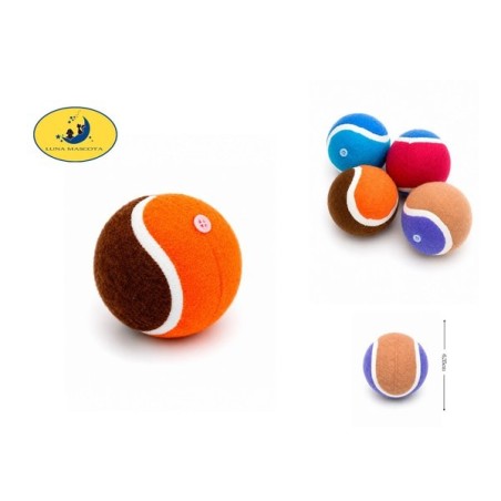 单只装发声网球6.35cm Juguete tenis sonidos para perros