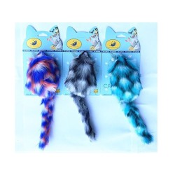 大号彩色老鼠21*7cm Juguete Para Gatos