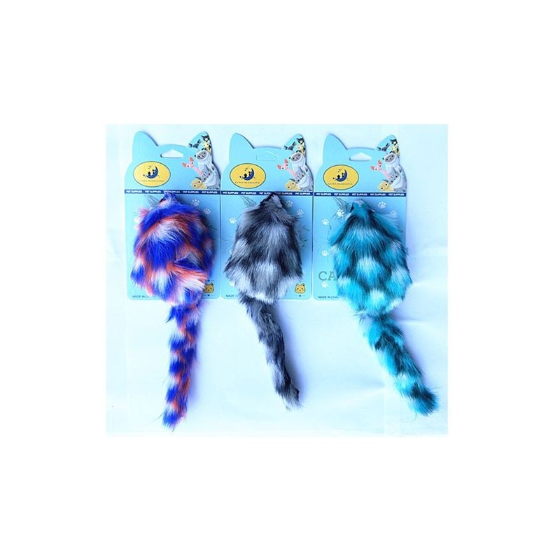 大号彩色老鼠21*7cm Juguete Para Gatos