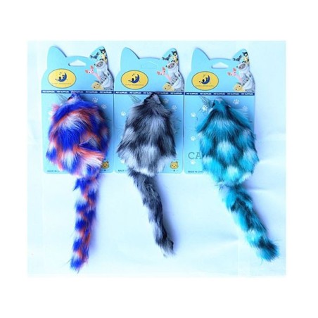 大号彩色老鼠21*7cm Juguete Para Gatos