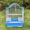弧顶折弯鸟笼中号34.5*27.5*45cm颜色随机 Jaula para pájaros