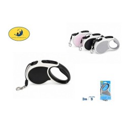 伸缩牵引器 3 米 （适合10kg内小型犬） CORREA EXTENSIBLE 3M