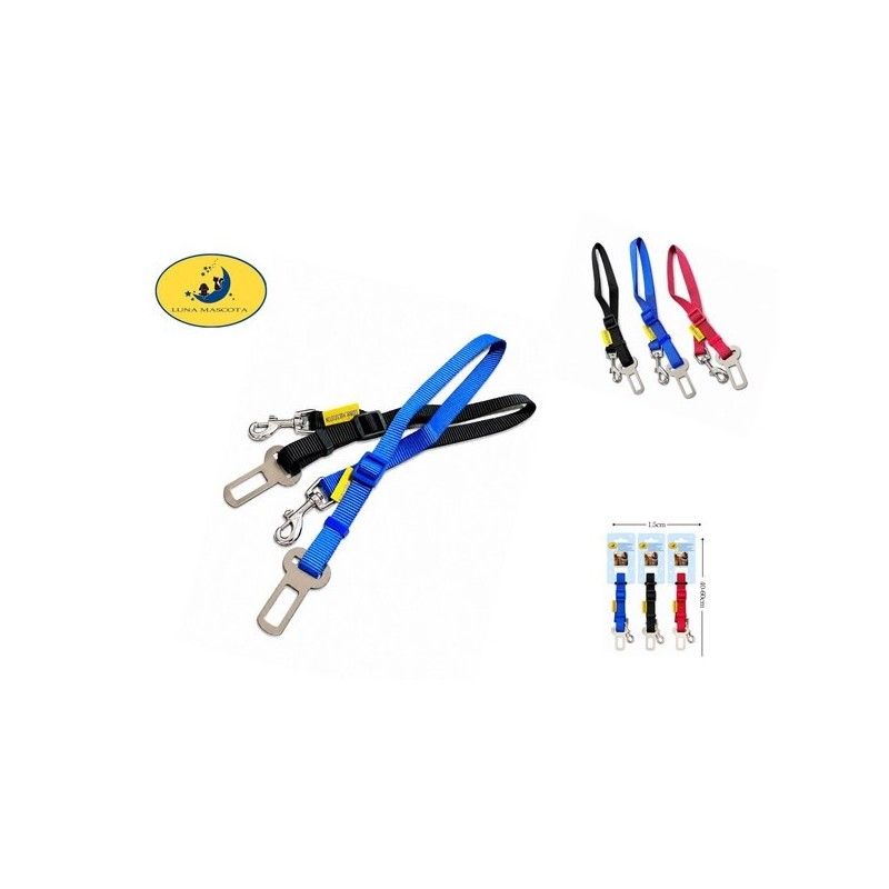 汽车安全带1.5cm 40-60cm Cinturón de seguridad para perros en coche