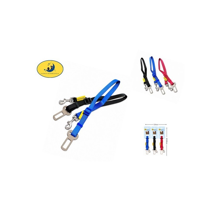 汽车安全带2.0cm 40-60cm Cinturón de seguridad para perros en coche