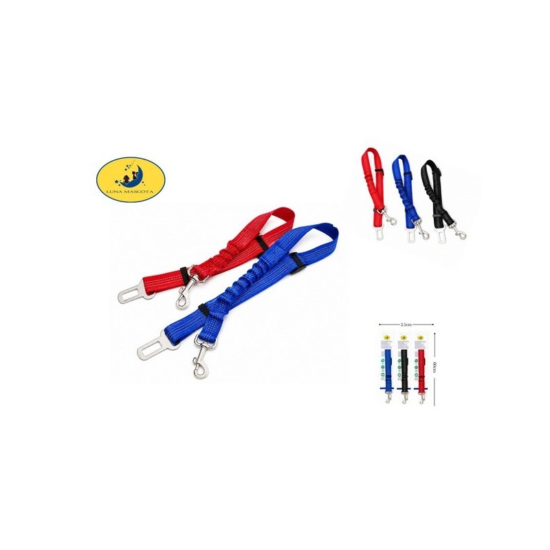 2.5CM反光丝弹力汽车安全带 Adaptador Cinturón Seguridad