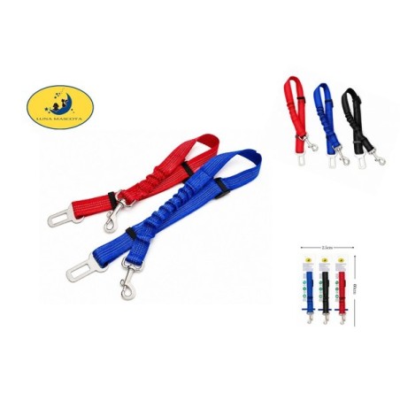 2.5CM反光丝弹力汽车安全带 Adaptador Cinturón Seguridad
