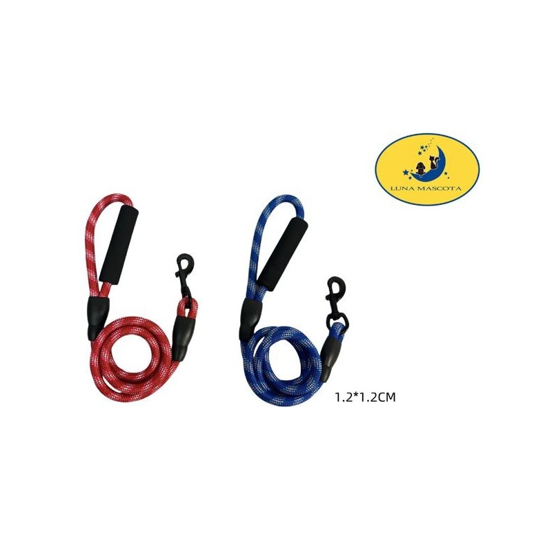 配色系圆绳 1.2*120cm Correa para perros 1.2*120cm