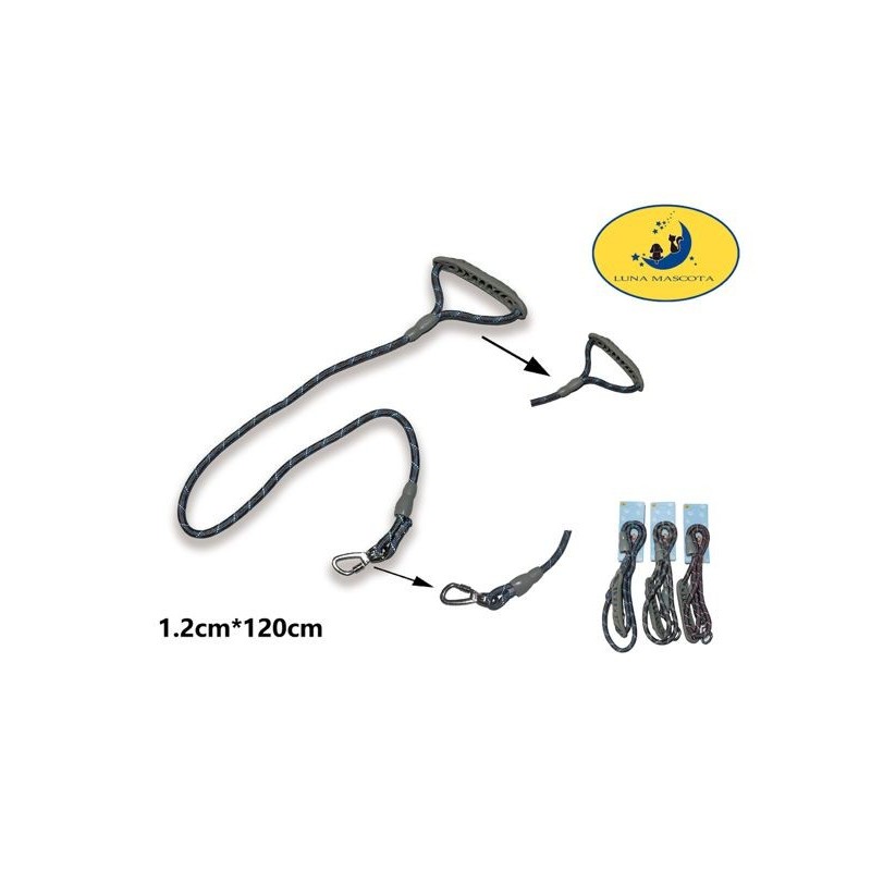 波浪纹圆绳1.2*120cm Correa para perros